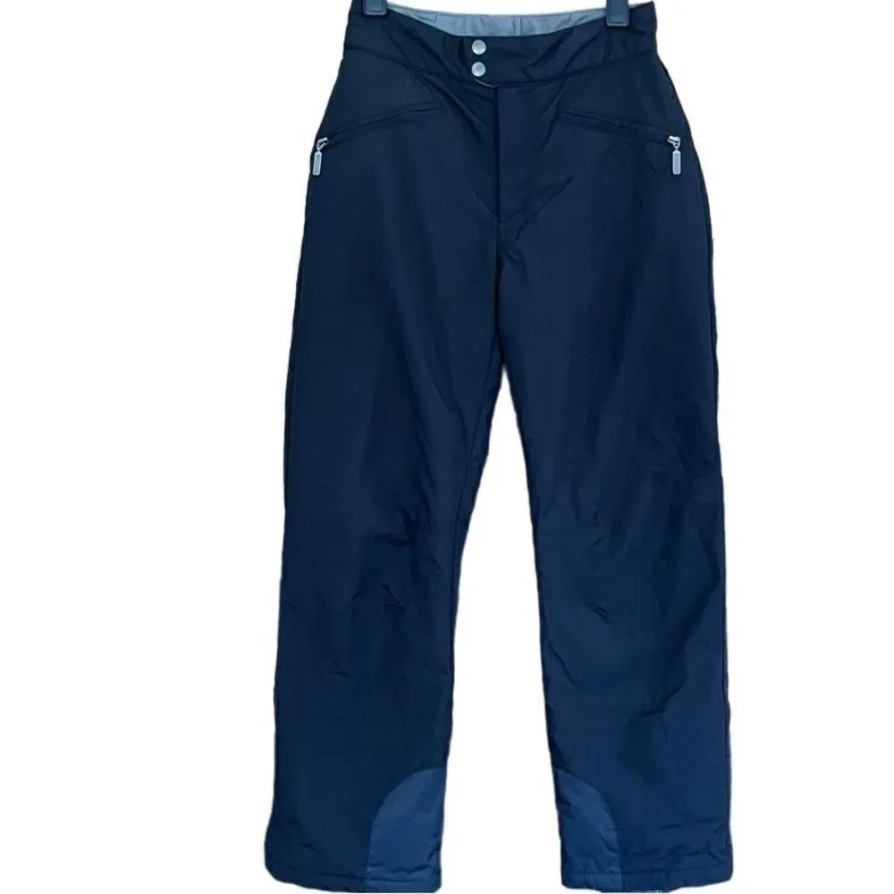 White Sierra Womens Slider Insulated Ski Snow Pant Black size S.